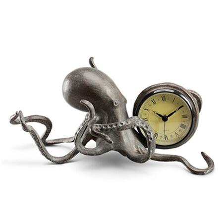 SPI HOME Octopus Desk Clock - 5 X 11 X 10 In. 34184